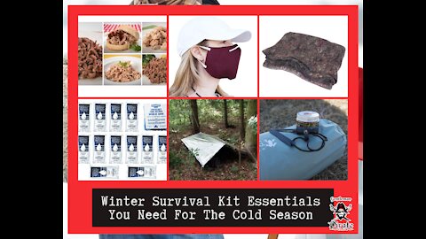 Winter Survival Kit Essentials You Need For The Cold Season.