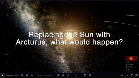 Replacing the Sun with Arcturus, what would happen?