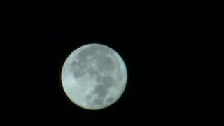 Harvest moon visible until Saturday