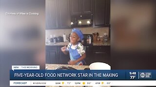 5-year-old is food network star in the making