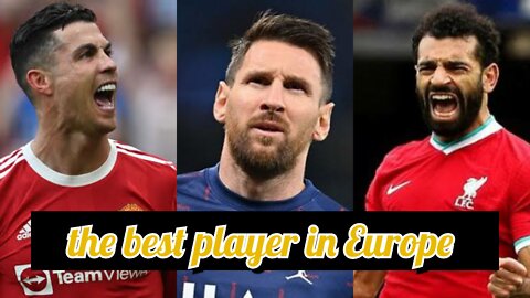 The nominees for the award for the best player in Europe.
