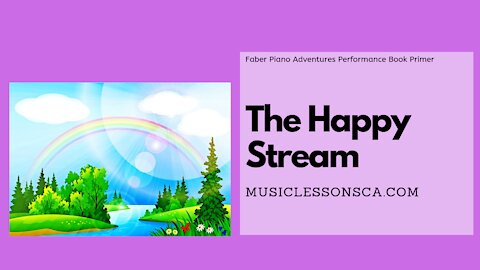 Piano Adventures Performance Book Primer - The Happy Stream