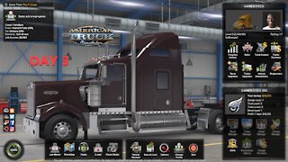 ATS | American Truck Simulator | Construction Houses | Provo To Ogden Utah Articulated Tank | Day 3
