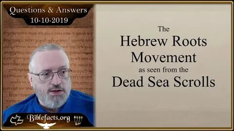 The Hebrew Roots Movement