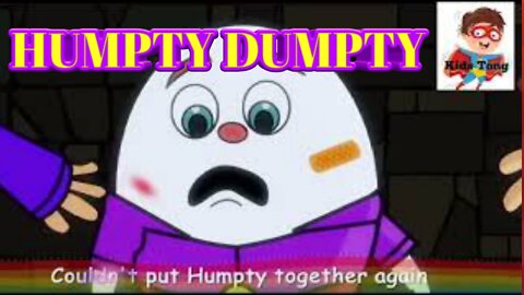 Humpty Dumpty - Nursery Rhymes #humptydumpty-nurseryrhymes #humptydumptynurseryrhymes