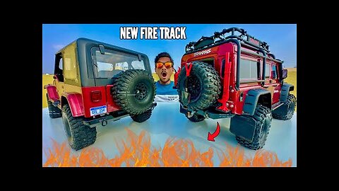 I Build World’s Most difficult Offroad Track for RC LandRover Defender - Chatpat toy TV