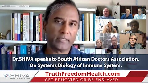 Dr.SHIVA speaks to South African Doctors Association. On Systems Biology of Immune System.