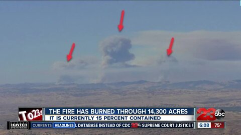 Mineral Fire up to 16,500 acres