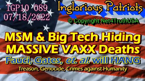 IGP10 089 - MSM Hiding VAX Deaths on Live TV - Coffins for the VAXXed ready