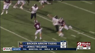 Broken Arrow Beats Jenks 17-15