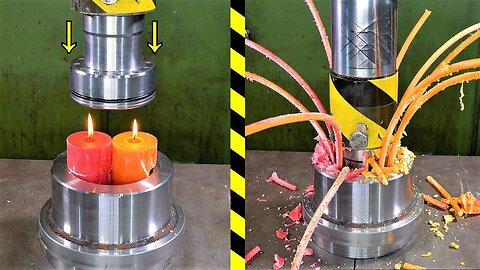 Top Satisfying Hydraulic Press Moments WORM EDITION | VOL1