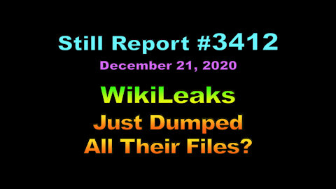 WikiLeaks Just Dumped All Their Files?, 3412