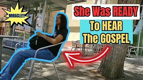 Freshman Hispanic Girl KNEW That She Wasn't BORN AGAIN! Her Heart Was Ready to Receive The Gospel