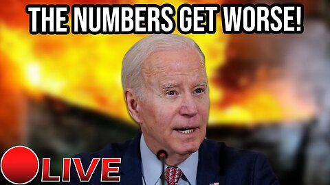 Live Discussion On Biden's Falling Numbers!