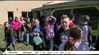 Challenge Accepted: Two Glenpool Educators Camp Out on Playground