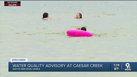 E. coli found in Caesar Creek Lake, advisory issued