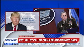 Trump On Gen Milley Warning China Of An Attack: If True This Is Treason