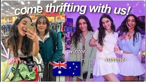 COME THRIFTING WITH US! ☆ outfits for summer & winter | Savers in Melbourne, Australia