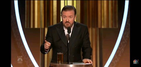 Ricky Gervais Eviscerates Hollywood Elites