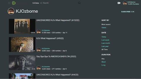 KJOzborne's What Happened Has Moved To Rumble.com [15.04.2022]