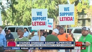 Charges against Supervisor Leticia Perez dismissed