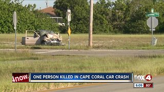 Deadly Cape Coral crash