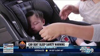 Consumer Reports: Car seat sleep safety warning
