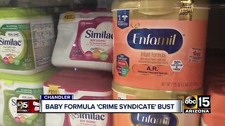 Baby formula 'crime syndicate' busted in Chandler