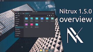 Linux overview | Nitrux 1.5.0