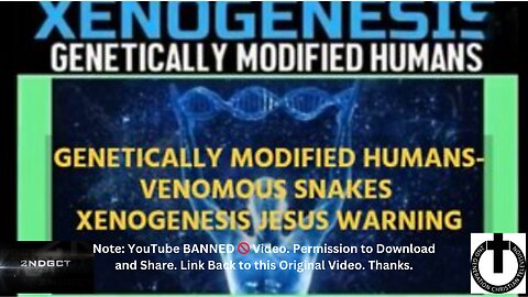 Xenogenesis Warning⚠️ Satan Wants Access to Your DNA Genetically Modified Humans Stop Sharing DNA