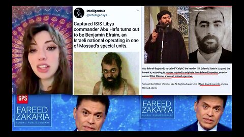 Alex Jones Syria Girl Moscow Massacre ISIS Is Israel Mossad CIA Exposed Fareed Zakaria CNN Puppet