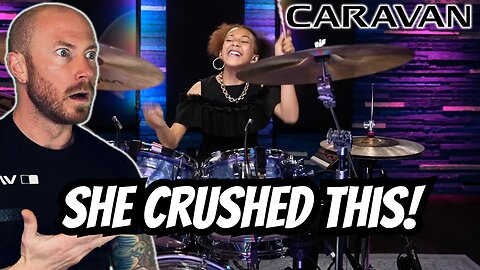 Drummer Reacts To - Nandi Bushell Performs "Caravan" FIRST TIME HEARING