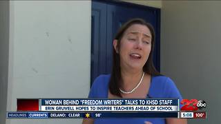 Woman behind "The Freedom Writers Diary" book