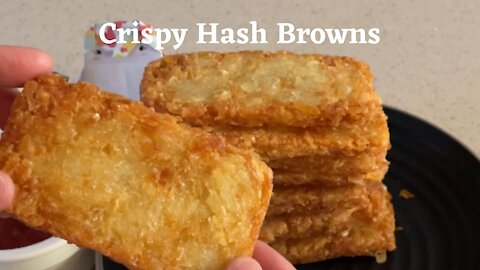 How to make McDonald’s Hash Brown At Home/Crispy Hash Brown/如何在家做麥當勞薯餅/如何做酥脆的薯餅