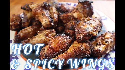 Mind-blowing Hot & Spicy Smoked Wings Ep.248 #cajunrnewbbq