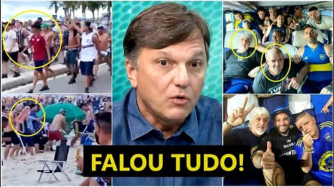 "É GRAVÍSSIMO O QUE TÁ ACONTECENDO!" Mauro Cezar COMENTA BRIGAS das TORCIDAS de Fluminense e Boca!