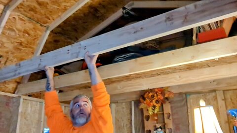 Thanksgiving Break Is Over and It's Back To Work! | Extending The Loft In The Tiny Cabin