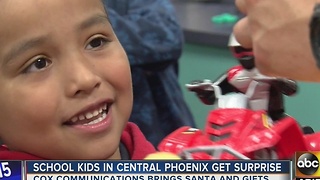 Cox brings special holiday surprise for Phoenix kids