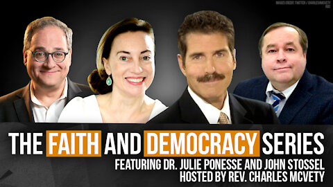 Join John Stossel and Dr. Julie Ponesse for a 'Faith and Democracy' event