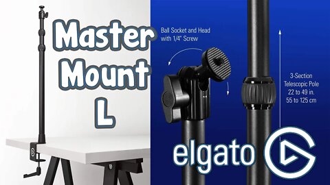 Elgato Master Mount L Unboxing For A Studio RoomCam