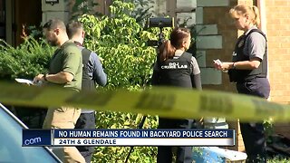 Search for human remains on Milwaukee's north side ends with 2 arrests