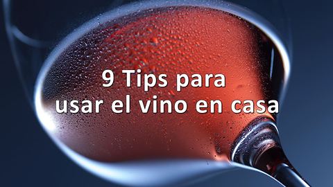 9 Usos alternativos del vino en tu casa