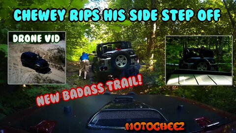 Jeep Liberty Wrangler JK JKU, we Take the Jeeps to find new trails, and we find a good one!