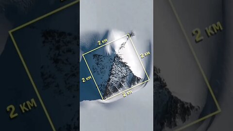 Man-Made Pyramid Discovered in Antarctica 🥶 #shorts