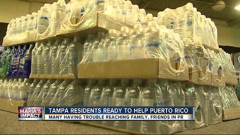 Tampa Bay residents already collecting donations for Puerto Rico after Hurricane Maria