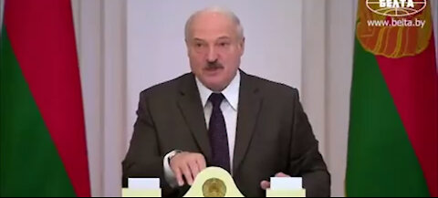 Baltarusijos prezidentas Aleksandras Lukašenka apie bandymą duoti kyšį 2020 m.