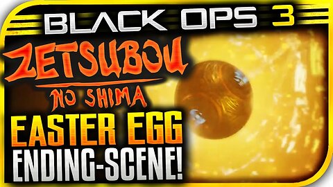 "ZETSUBOU NO SHIMA ENDING" - "ZETSUBOU NO SHIMA EASTER EGG CUTSECNE" - BO3 ECLIPSE ZOMBIES ENDING!!!