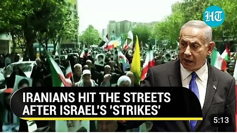 Iranian protest, Palestinians & Israelis tear into Iran & Isreal ' Staging a War' | Watch