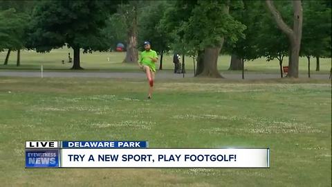 How to enjoy FootGolf at Delaware Park