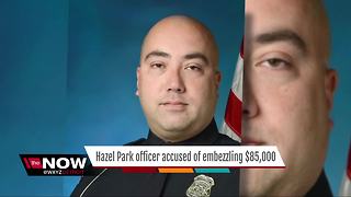 Hazel Park officer accused of embezzling $85,000